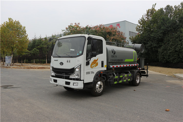 豪曼5方霧炮車|縱昂牌CLT5078GPSZZ6型綠化噴灑車